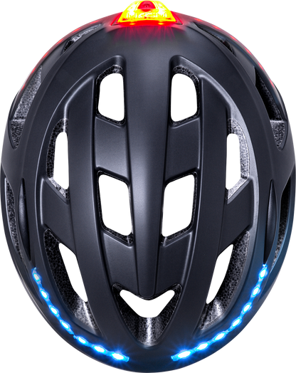 KALI Central Lit Helmet - Matte Black - L/XL 0250521217