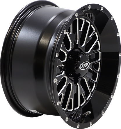 ITP Wheel - Momentum - Front/Rear - Black/Milled - 14x7 - 4/110 - 4+3 (+10 mm) 1422734731B