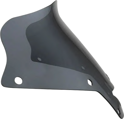 KLOCK WERKS Flare™ Windshield - 6" - Dark Smoke - FXLRST KWW-02-0607-DS