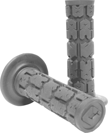 ODI Rogue MX Single Ply Grips - Gray H03RGG