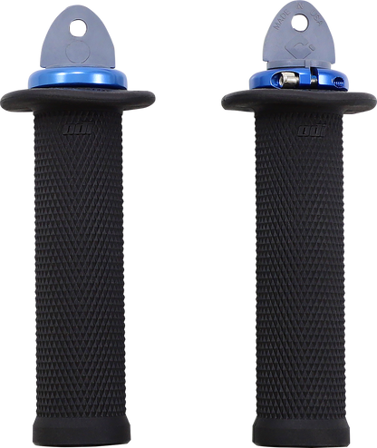 ODI Ruffian ATV/PWC Grips - Black/Blue J33RFB-U