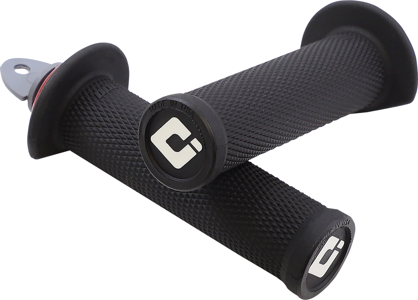 ODI Ruffian ATV/PWC Grips - Black/Red J33RFB-R