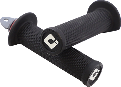 ODI Ruffian ATV/PWC Grips - Black/Red J33RFB-R