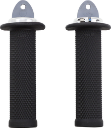 ODI Ruffian ATV/PWC Grips - Black/Silver J33RFB-S