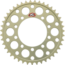 RENTHAL Rear Sprocket - Aluminum - 43 Tooth - Aprilia 478U-525-43P-HA