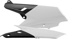 POLISPORT Side Panels - OEM White/Black - YZ 250/450 F | WRF 250/450 8607000002