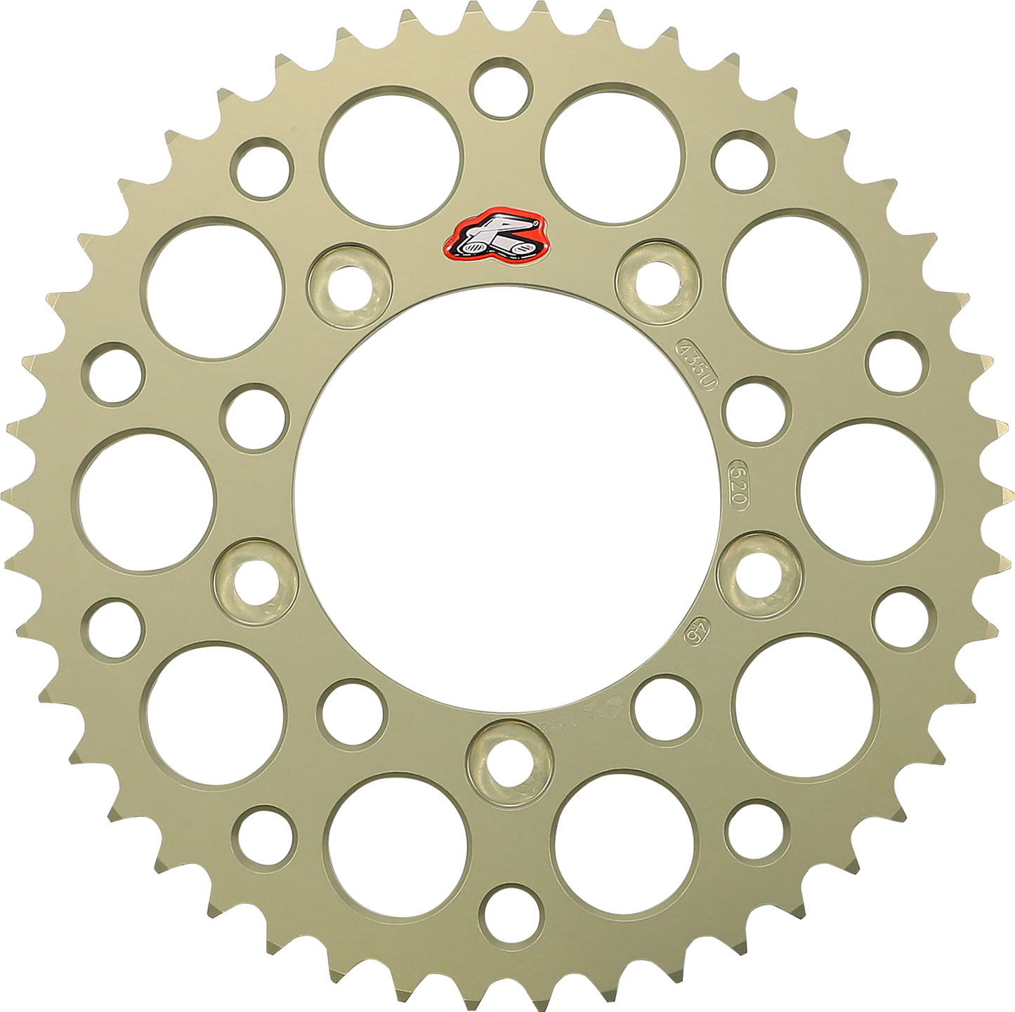 RENTHAL Rear Sprocket - Aluminum - 46 Tooth - Ducati 435U-520-46P-HA