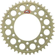 RENTHAL Rear Sprocket - Aluminum - 43 Tooth - Suzuki/Yamaha 210U-525-43P-HA