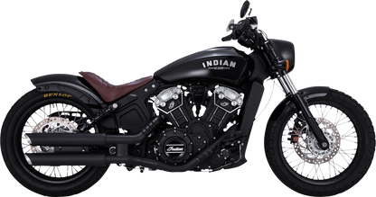 VANCE & HINES 3" Twin Slash Slip-On Mufflers - Black 48323