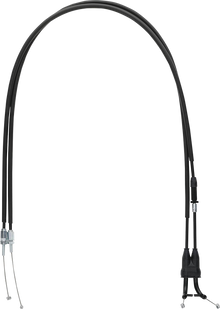 MOOSE OFFROAD Black Vinyl Throttle Cable - Stock Length - Honda 45-1273