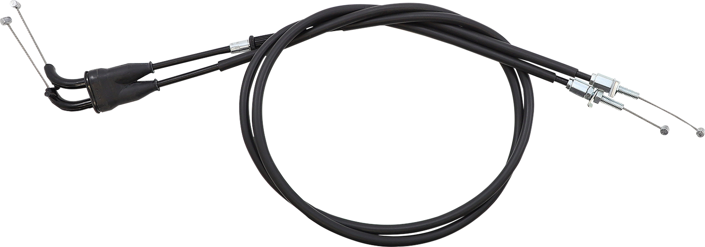 MOOSE OFFROAD Black Vinyl Throttle Cable - Stock Length - Honda 45-1273