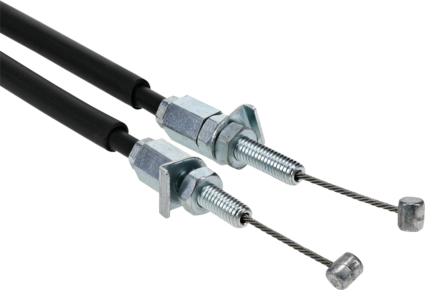 MOOSE OFFROAD Black Vinyl Throttle Cable - Stock Length - Honda 45-1273