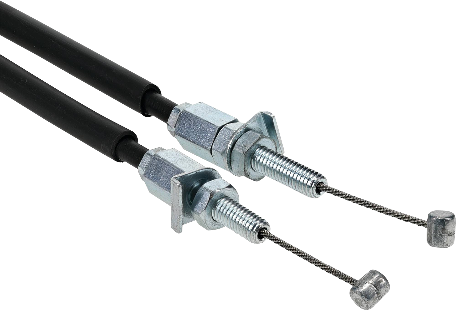 MOOSE OFFROAD Black Vinyl Throttle Cable - Stock Length - Honda 45-1273