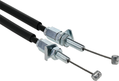 MOOSE OFFROAD Black Vinyl Throttle Cable - Stock Length - Honda 45-1273