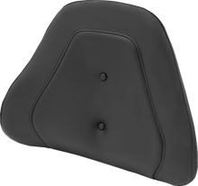 SADDLEMEN Tour-Pak® Backrest Pad Cover - Pillow Top - Black 88-11885PT