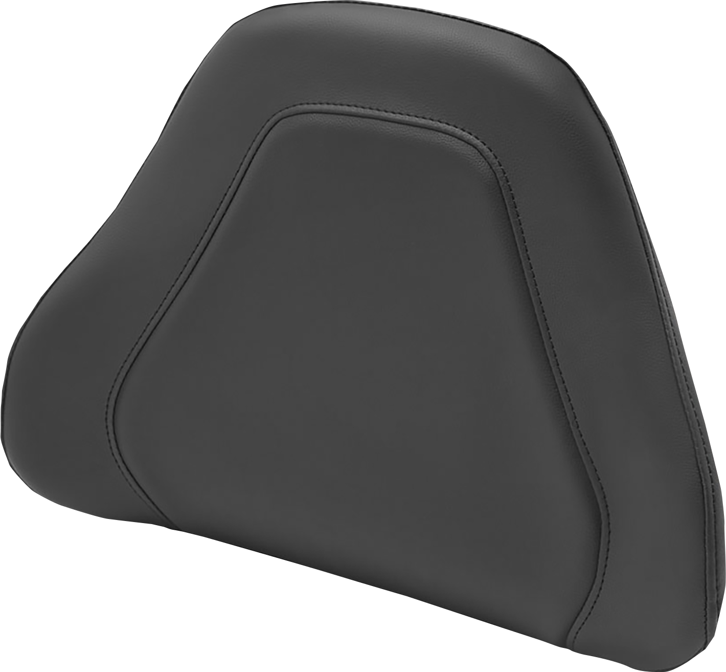 SADDLEMEN Tour-Pak® Backrest Pad Cover - Black w/ Black Stitching 88-11885RS