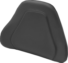 SADDLEMEN Tour-Pak® Backrest Pad Cover - Black w/ Black Stitching 88-11885RS