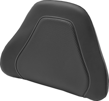 SADDLEMEN Tour-Pak® Backrest Pad Cover - Carbon Fiber - Black 88-11885CF