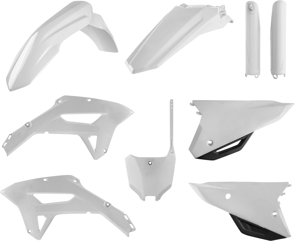POLISPORT Body Kit - Complete - White/Black - CRF 250/450 RX 91093