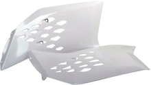 POLISPORT Radiator Cover - White - KTM 8428200084
