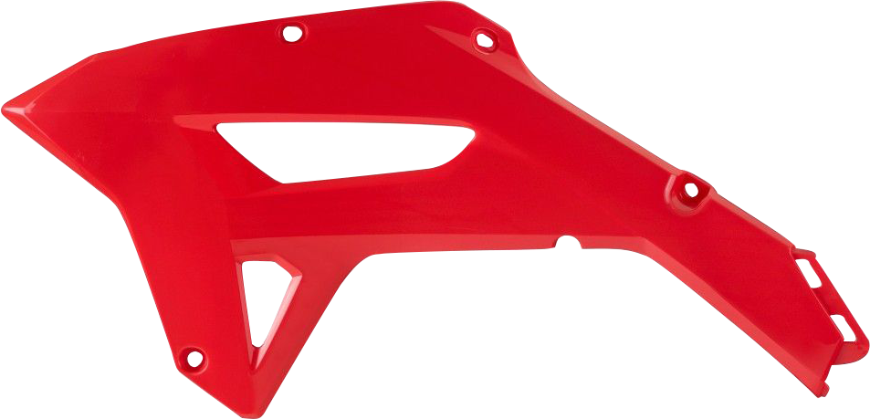 POLISPORT Radiator Cover - '04 OEM Red - CRF 250/450 RX 8476000001
