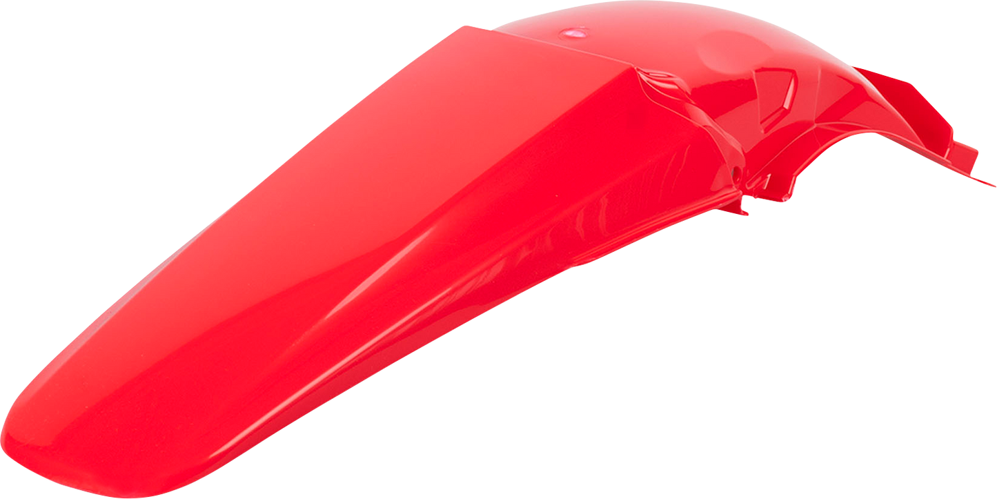 POLISPORT Fender - Rear - '04 OEM Red - Honda - CR '02-'07 8560600009