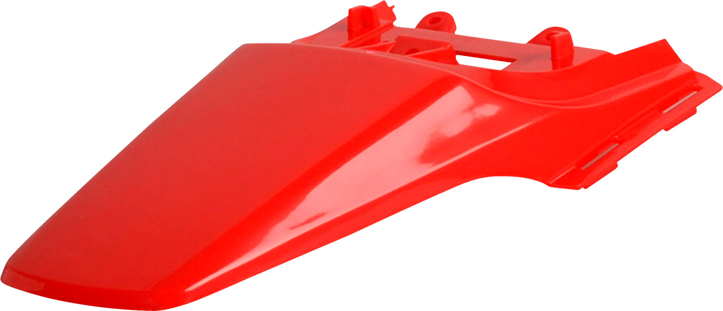 POLISPORT Fender - Rear - '04-'13 OEM Red - Honda - CRF '04-'25 8563200003