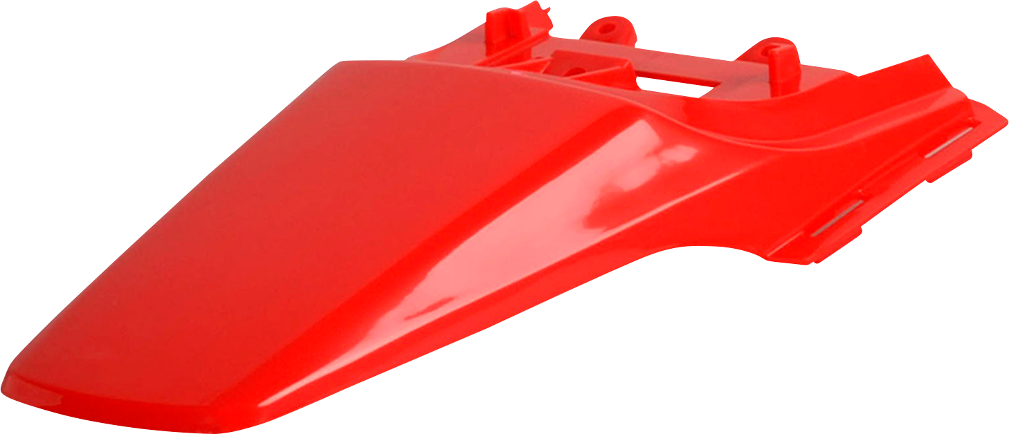 POLISPORT Fender - Rear - '04-'13 OEM Red - Honda - CRF '04-'25 8563200003