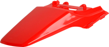 POLISPORT Fender - Rear - '04-'13 OEM Red - Honda - CRF '04-'25 8563200003