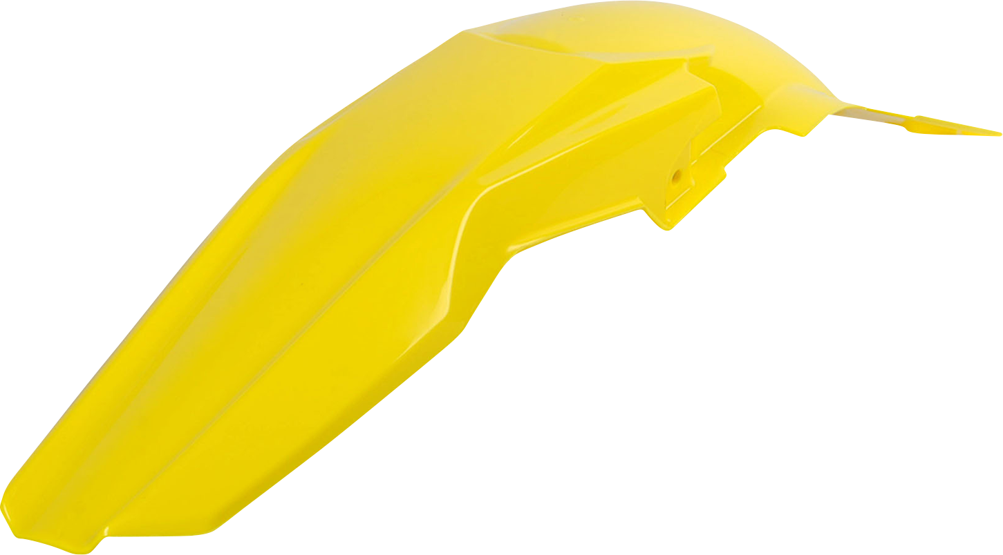 POLISPORT Fender - Rear - '01 RM Yellow - RMZ 450 8565500001