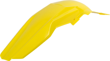 POLISPORT Fender - Rear - '01 RM Yellow - RMZ 450 8565500001