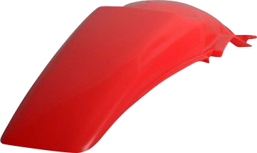 POLISPORT Fender - Rear - OEM Fluorescent Red - Honda - CR 8593000003