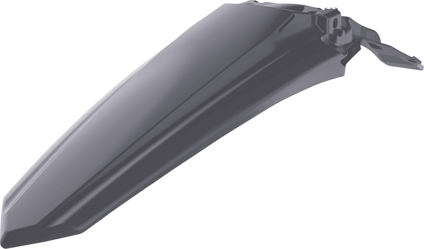 POLISPORT Fender - Rear - Gray - Kawasaki - KX 8596100004