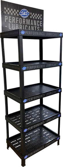S&S CYCLE 5-Shelf Oil Display X80-6025S-5