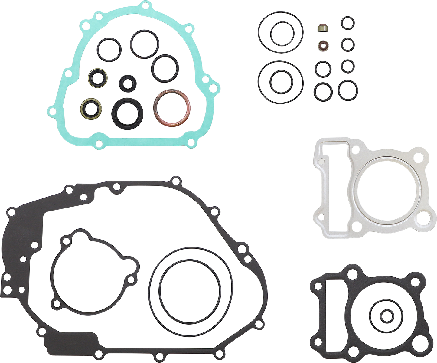 MOOSE OFFROAD Complete Gasket Set with Oil Seals - Kawasaki 8110047mse