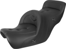SADDLEMEN RoadSofa™ Seat - without Backrest - Pillow Top - Black - Heated - GL1500 '88-'00 H88-07-181HCT