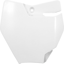 UFO Front Number Plate - White GG07106-041