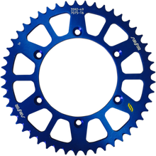 SUNSTAR SPROCKETS Rear Sprocket - 51 Tooth - Honda/Yamaha - Works/Blue 5-359251BL