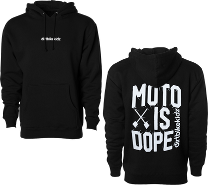 Moto Is Dope Hoodie Black Xl