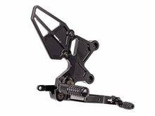 Rear Set Complete Blk Kaw