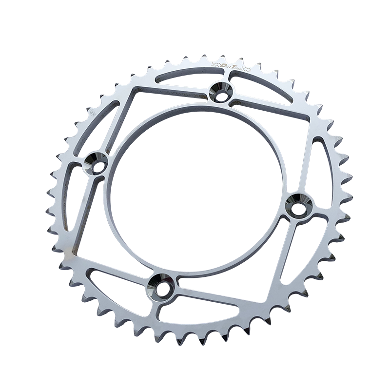 Rear Sprocket Chromoly Stl/Zir 49t 428 Chrome Yam