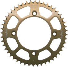 SUNSTAR SPROCKETS Rear Sprocket - 47 Tooth - Suzuki/Yamaha - Works/Gold 5-242947