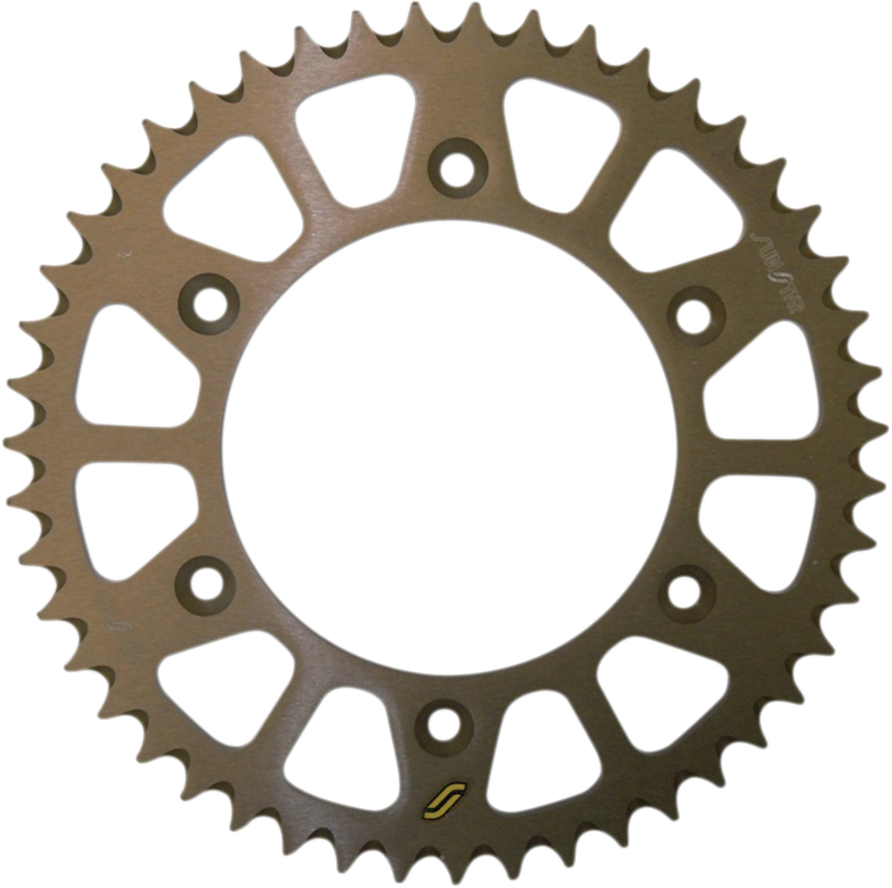 SUNSTAR SPROCKETS Rear Sprocket - 48 Tooth - Honda - Works/Gold 5-355948