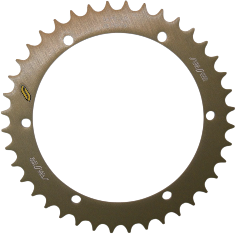 SUNSTAR SPROCKETS Rear Sprocket - 40-Tooth - Yamaha - Works/Gold 5-367940