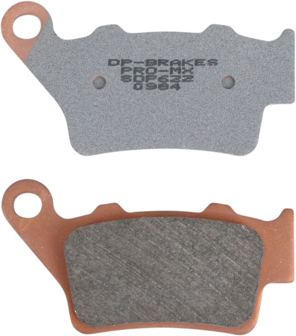 DP BRAKES Pro MX Sintered Brake Pads SDP622