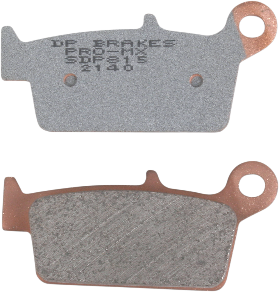 DP BRAKES Pro MX Sintered Brake Pads SDP815