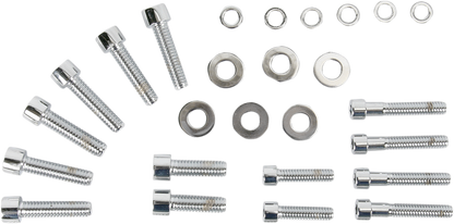 GARDNER-WESTCOTT Bolt Kit - Transmission Side Cover - Socket-Head - Chrome P-10-14-07