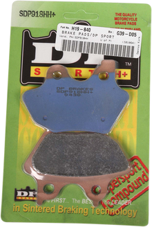 DP BRAKES Sintered Metal Brake Pads - Harley-Davidson SDP918HH