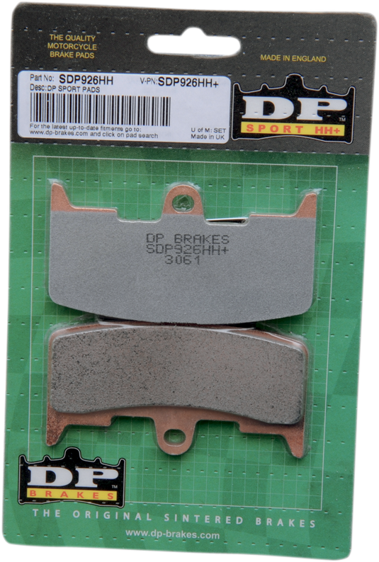 DP BRAKES Sintered Metal Brake Pads - Buell SDP926HH