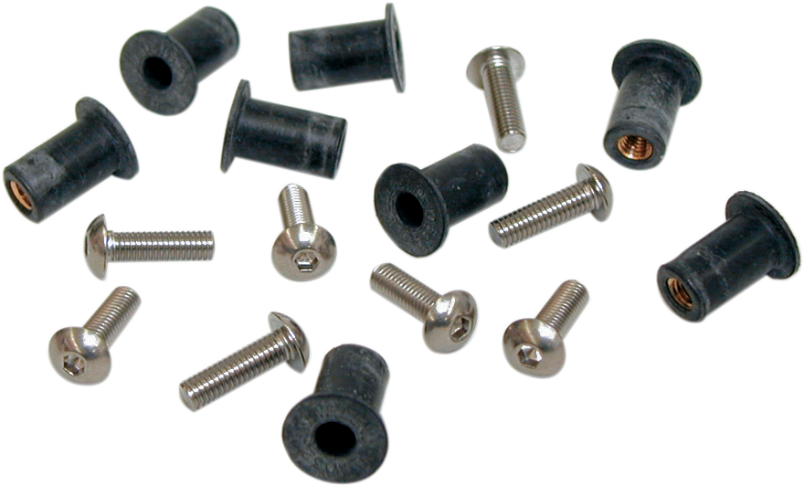 ZERO GRAVITY Windscreen Well Nuts 32-110